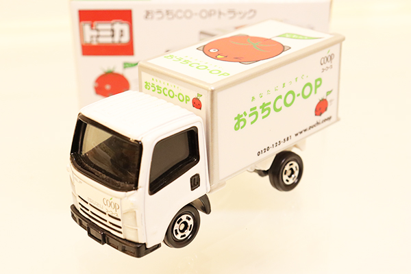 トミカ　特注・その他★★いすゞエルフトラック(おうちCO-OP) ※ユーコープ特注・箱テープ跡・買取品・現状渡し