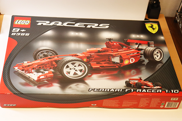 LEGO レゴ★8386★レーサーズ フェラーリ F1 Racer  ※1/10スケール・未組立・フェラーリコレクターの放出品です。ワンオーナーモデルになります・未開封・買取品・現状渡し