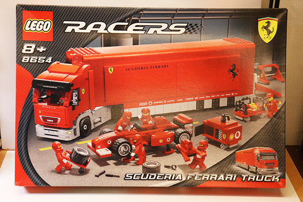 LEGO レゴ★8654★レーサー スクーデリア フェラーリトラック  ※未組立・フェラーリコレクターの放出品です。ワンオーナーモデルになります・未開封・買取品・現状渡し