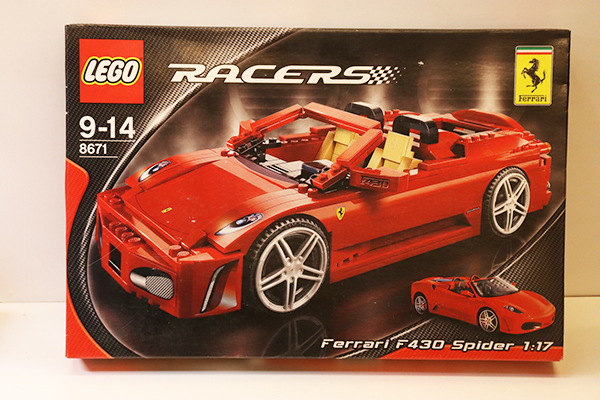 ミニカーショップ ケンボックス LEGO レゴ☆8671☆フェラーリF430
