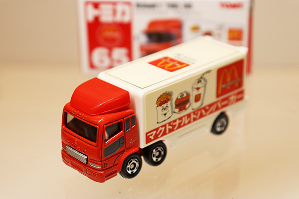 ミニカーショップ ケンボックス ☆65☆マクドナルド パネルバン