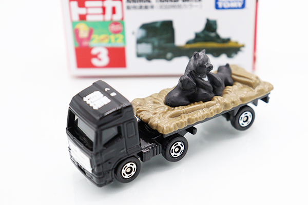 トミカ　赤箱★3★日野プロフィア 動物運搬車 (黒) ※初回特別カラー・新車シール・買取品・現状渡し