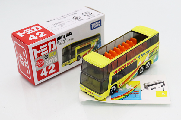 ミニカーショップ ケンボックス トミカ 赤箱☆42☆はとバス ※新車 