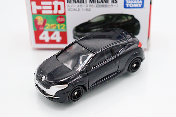 トミカ　赤箱★44★ルノー メガーヌ RS (黒) ※初回特別カラー・新車シール・買取品・現状渡し