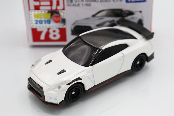 トミカ　赤箱★78★日産GT-R NISMO 2020モデル ※TAKARATOMYロゴ・2019年新車シール・買取品・現状渡し