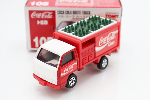 絶版トミカ 105 コカコーラ ルート トラック クレイジーミニカー 