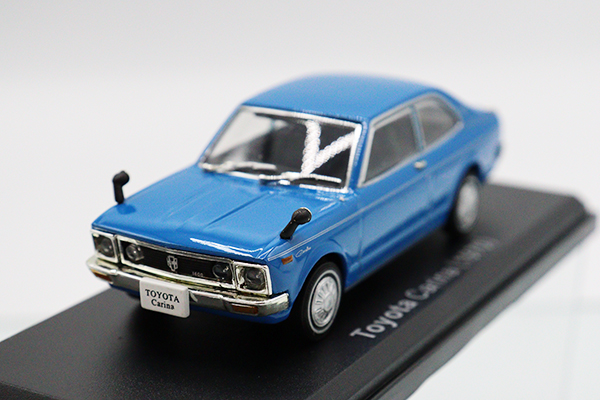 国産名車コレクション★★トヨタカリーナ 1970 (青) ※国産名車コレクション・1/43スケール・買取品・現状渡し