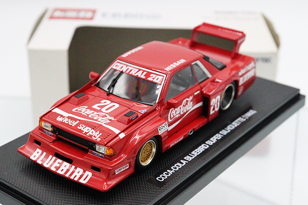 エブロ 1/43 日産ブルーバード コカコーラ スーパーシルエット84年式 ...