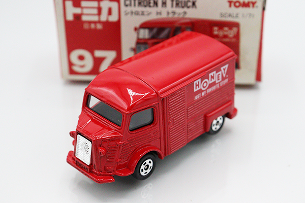 トミカ　赤箱(日本製)★97★シトロエンH トラック ※箱スレ・買取品・現状渡し