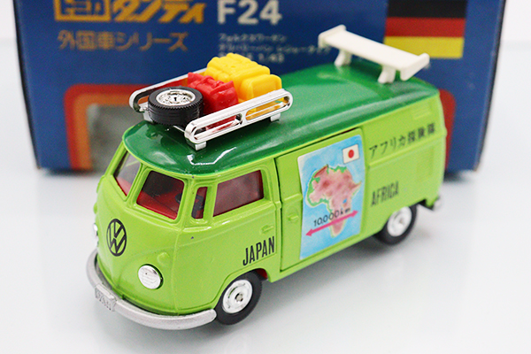 トミカダンディ F24 フォルクスワーゲン デリバリーバン レジャータイプ トミカダンディ F24 フォルクスワーゲン デリバリーバン