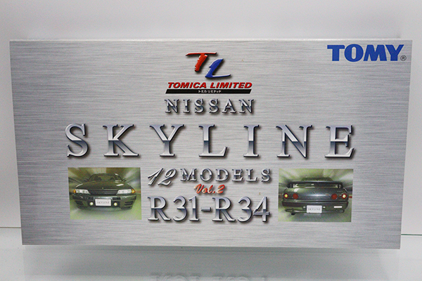 トミカリミテッド SKYLINE 12MODELS Vol.2 R31-R34 - ミニカー