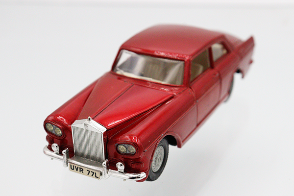 DINKY TOYS★127★ROLLS ROYCE (赤) ※ディンキー・英製・チップ・買取品・現状渡し