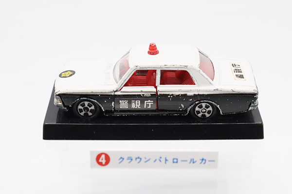 未使用品 トミカNO.4トヨタクラウンパトロールカー(警視庁)1Hホイール