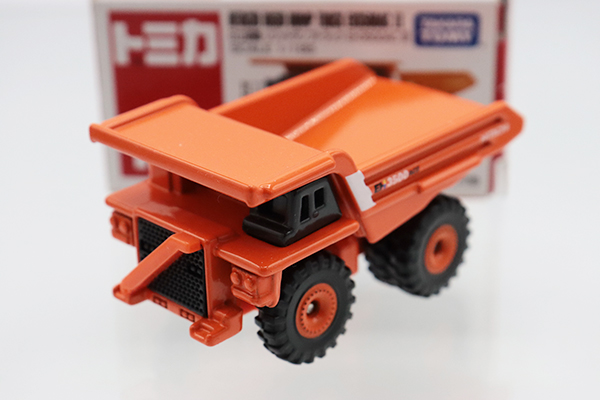 ミニカーショップ ケンボックス トミカ 赤箱★102★日立建機リジッドダンプトラック EH3500 II ※TAKARATOMYロゴ・箱スレ ...
