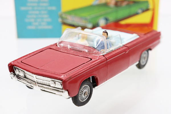 ミニカーショップ ケンボックス CORGI TOYS☆246☆CHRYSLER IMPERIAL ※コーギー・英製・タイヤ汚れ・箱スレ、凹み・買取品・現状渡しMinicar  shop KENBOX TOMICA