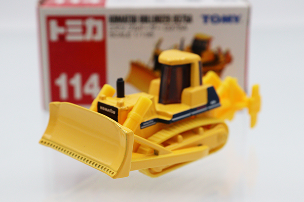 ミニカーショップ ケンボックス トミカ 赤箱☆114☆コマツ