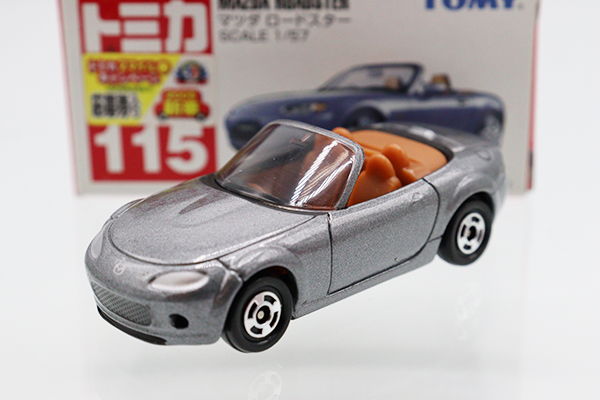 ミニカーショップ ケンボックス トミカ 赤箱☆115☆マツダロードスター