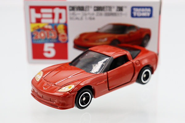 ②トミカ シボレーコルベットZ06 Amazon | トミカ No.5 シボレー コルベット Z06 (ブリスター