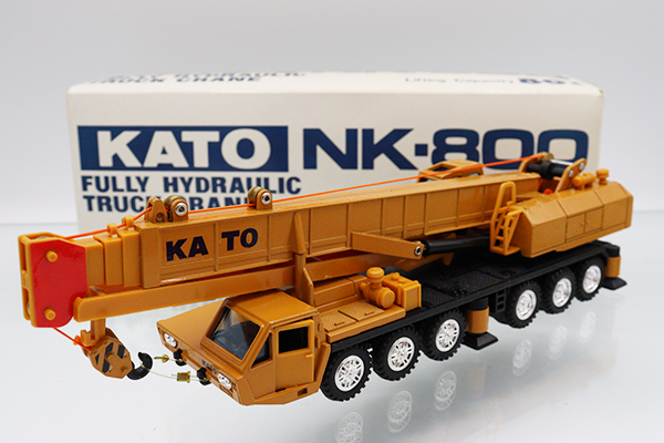 ミニカーショップ ケンボックス シンセイ加藤製作所NK-800 全油圧式トラッククレーン ※日本製・1/50スケール・箱たわみ、スレ、少汚れ・フタめくれ・買取品・現状渡しMinicar  shop KENBOX TOMICA