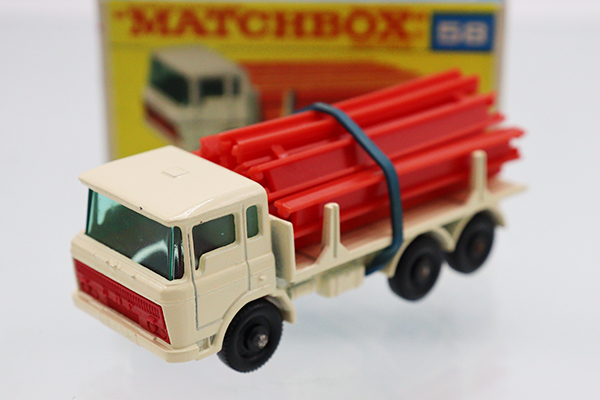 未使用 マッチボックス 58 DAF GIRDER TRUCK