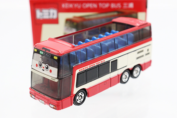 ミニカーショップ ケンボックス トミカ 特注・その他☆42☆三菱ふそうエアロキング KEIKYU OPEN TOP BUS 三浦  ※京急ストア特注・箱極少スレ・買取品・現状渡しMinicar shop KENBOX TOMICA