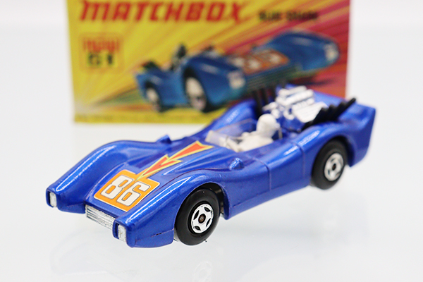 ミニカーショップ ケンボックス マッチボックス☆new61☆ブルー