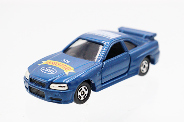 ミニカーショップ ケンボックス トミカ 特注・その他日産スカイラインGT-R (R34/青) ※プリンス&スカイラインミュウジアム特注・5th・箱無・買取品・現状渡しMinicar  shop KENBOX TOMICA