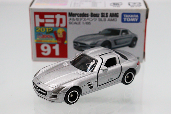 ミニカーショップ ケンボックス トミカ 赤箱☆91☆メルセデスベンツSLS