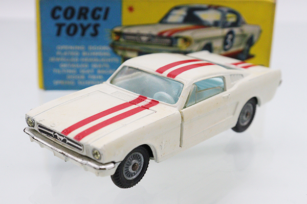 ミニカーショップ ケンボックス CORGI TOYS☆325☆フォードマスタング
