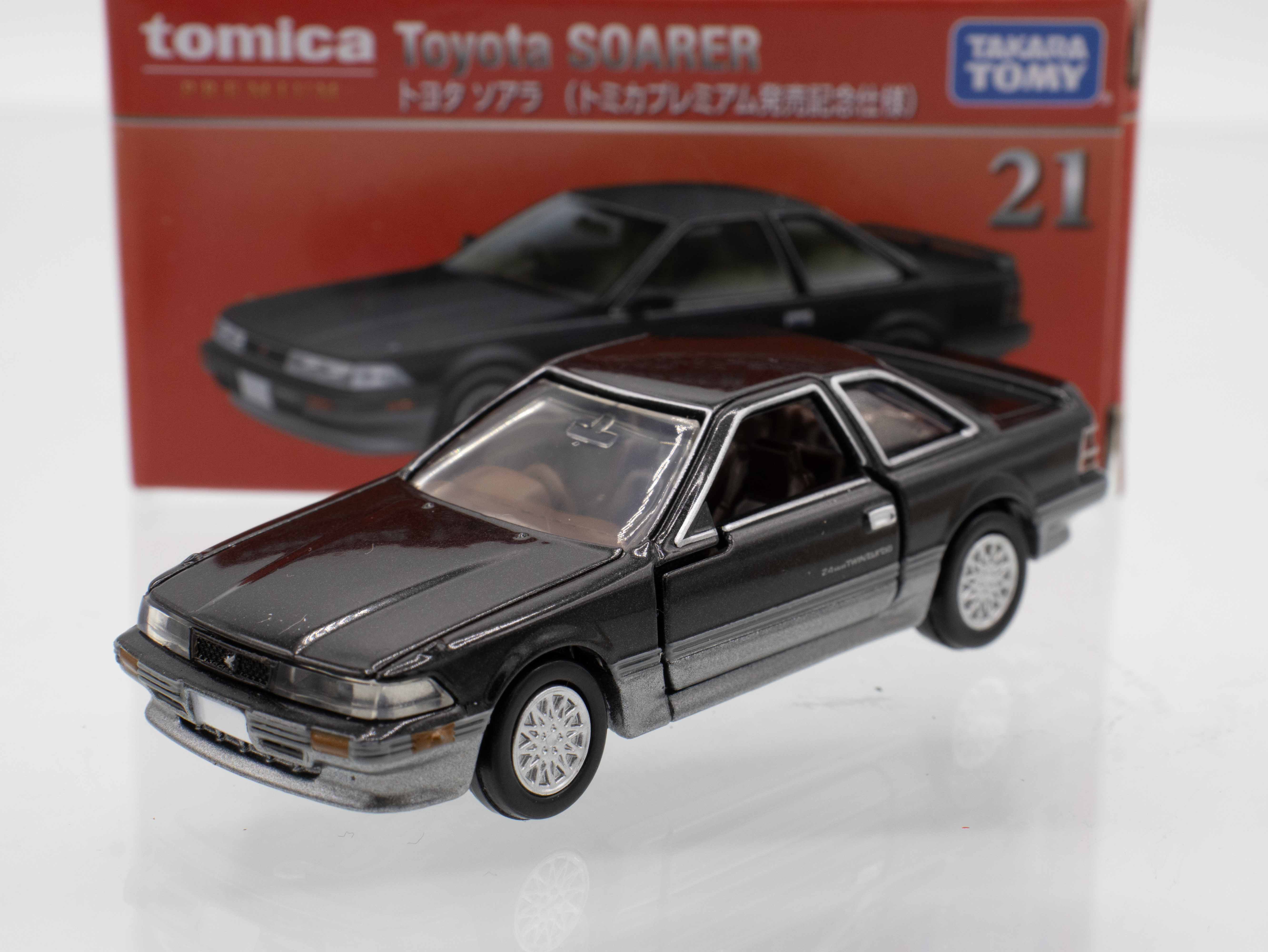 TAKARATOMY トミカ　ポケットトミカ　トミカプレミアム　働く車　ソアラ トミカプレミアム 21 トヨタ ソアラ (トミカプレミアム発売記念
