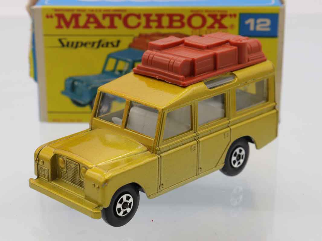 ミニカー　マッチボックス　12 サファリ　ランドローバー ミニカーショップ ケンボックス マッチボックス☆12☆ランドローバー