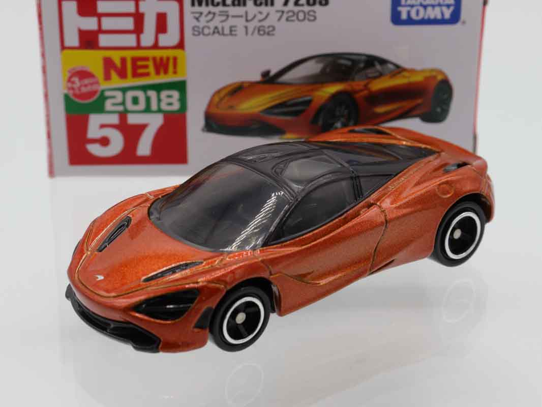 ★トミカ 新品未開封 3種★ No.57 マクラーレン 720S 初回特別仕様 トミカ 絶版☆No.57 マクラーレン 720S : アイアイアド