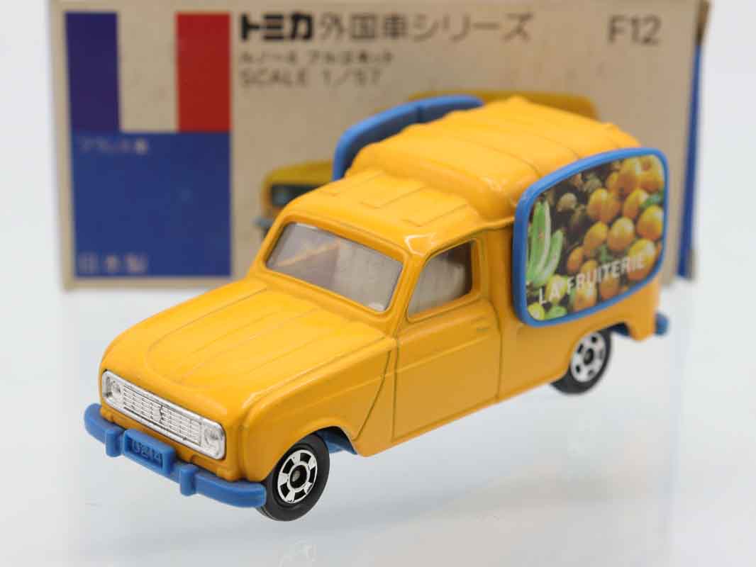 トミカ ルノー ミニカーショップ ケンボックス トミカ 赤箱☆44☆ルノー