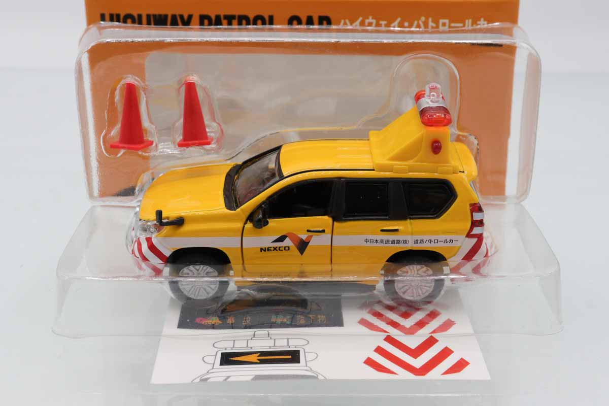 ハイウェイパトロールカー フリクション式 ミニカーショップ ケンボックス トヨタランドクルーザー プラド