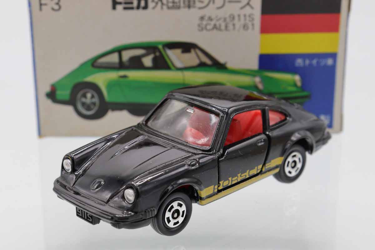 ミニカーショップ ケンボックス トミカ 青箱☆F2☆ポルシェ911 S
