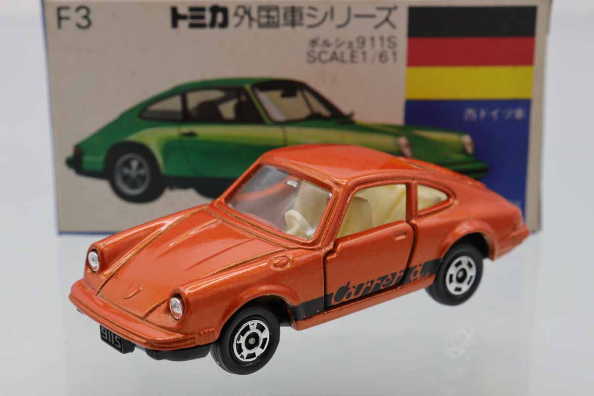 ミニカーショップ ケンボックス トミカ 青箱☆F3-1-2☆ポルシェ