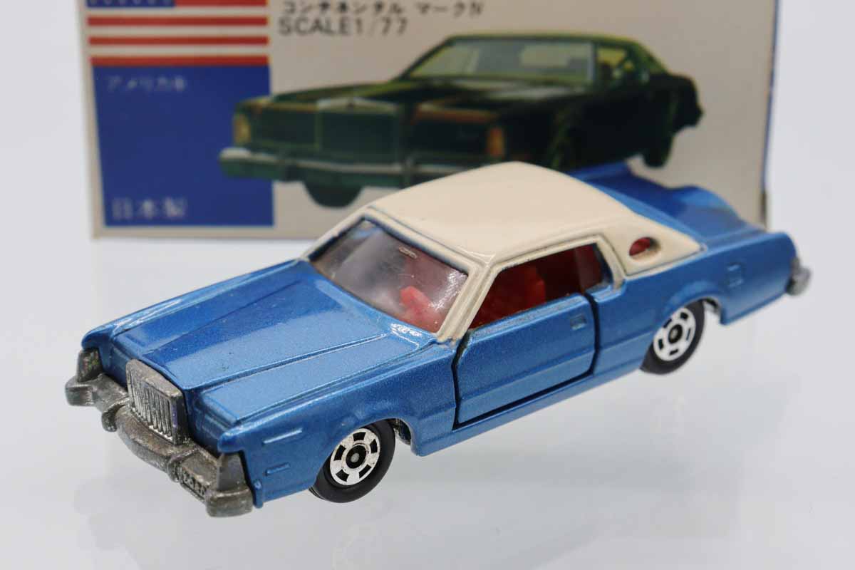 3429)トミカ 青箱 日本製 フォード コンチネンタル マークⅣ