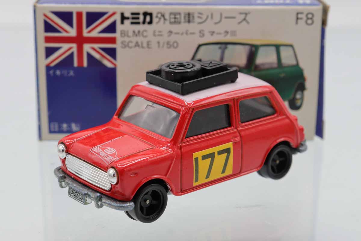 トミカ BLMC ミニ クーパー '67 モンテカルロ ラリー おもちゃ