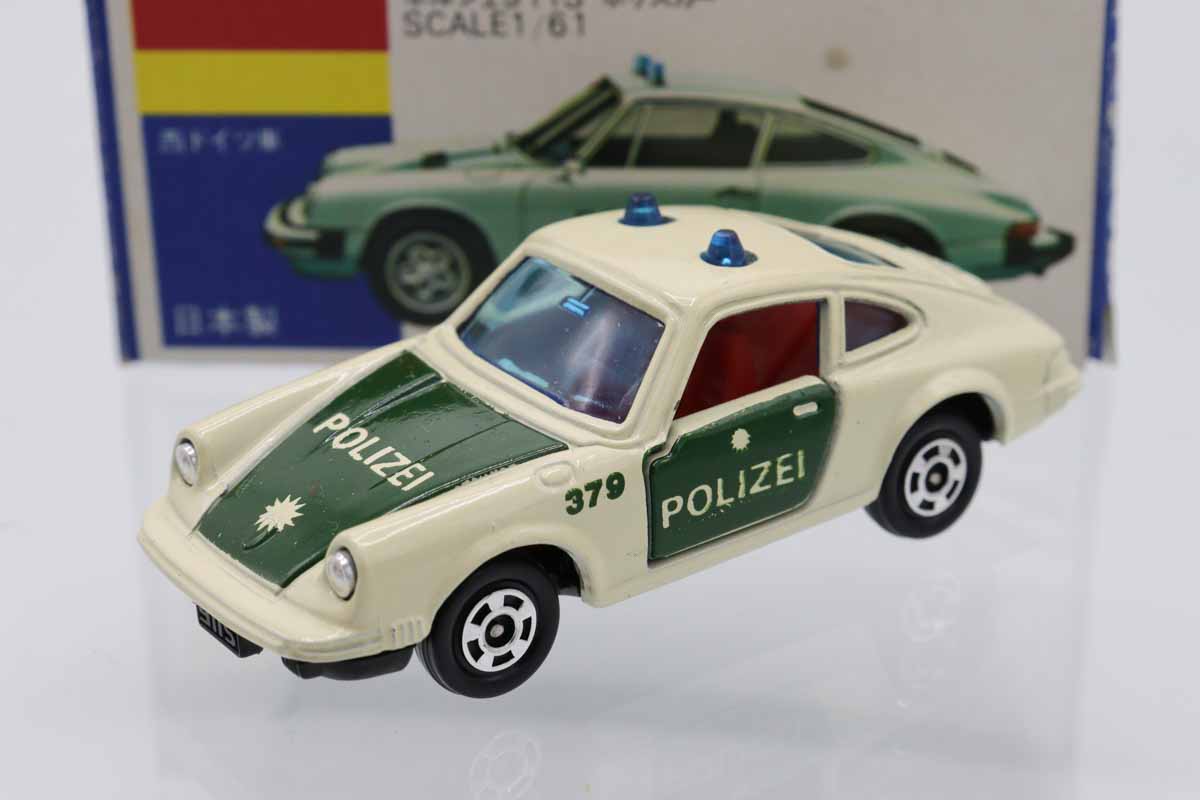 ミニカーショップ ケンボックス トミカ 青箱☆F16☆ポルシェ911S