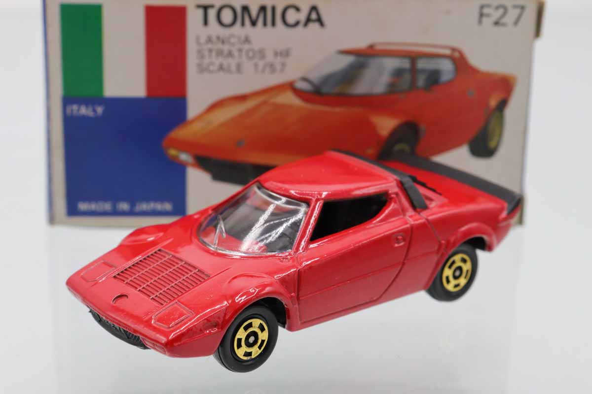 ミニカーショップ ケンボックス トミカ 青箱☆F27☆ランチア