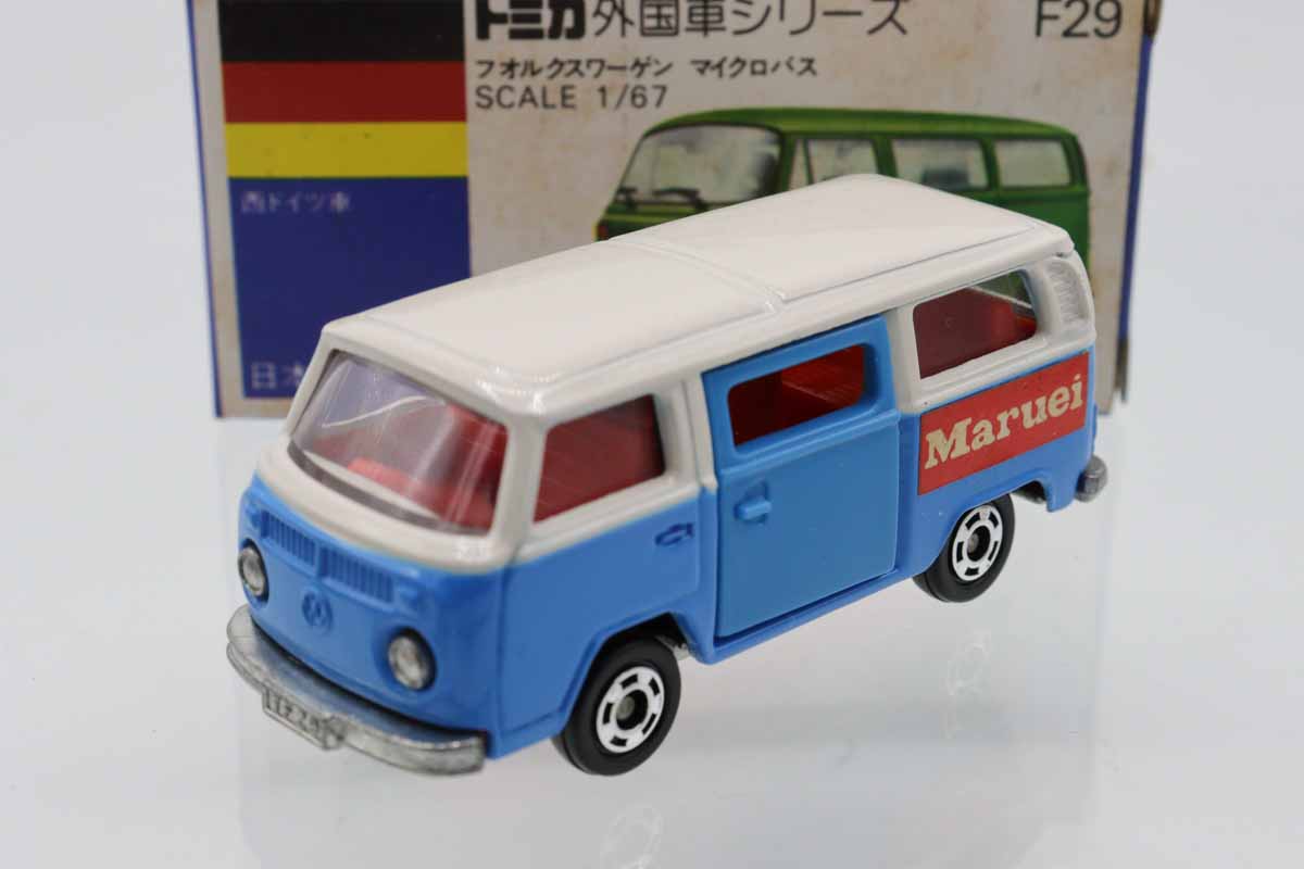 青箱トミカ フォルクスワーゲン マイクロバス 未使用 トミカ青箱No.F29フォルクスワーゲン マイクロバス - メルカリ
