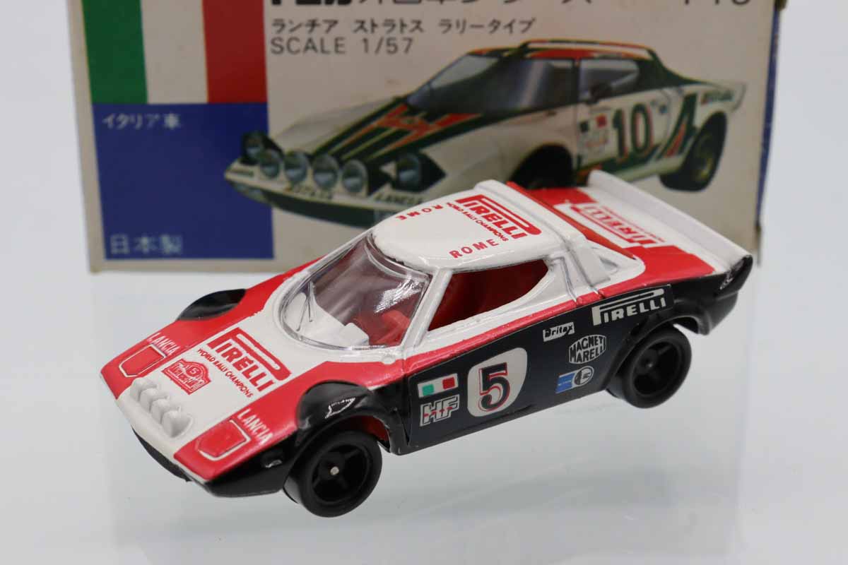 ミニカーショップ ケンボックス トミカ 青箱☆F19☆ランチア