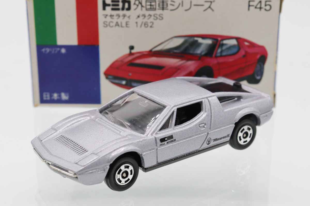 トミカ F45 マセラティ メラクSS 日本製 - メルカリ
