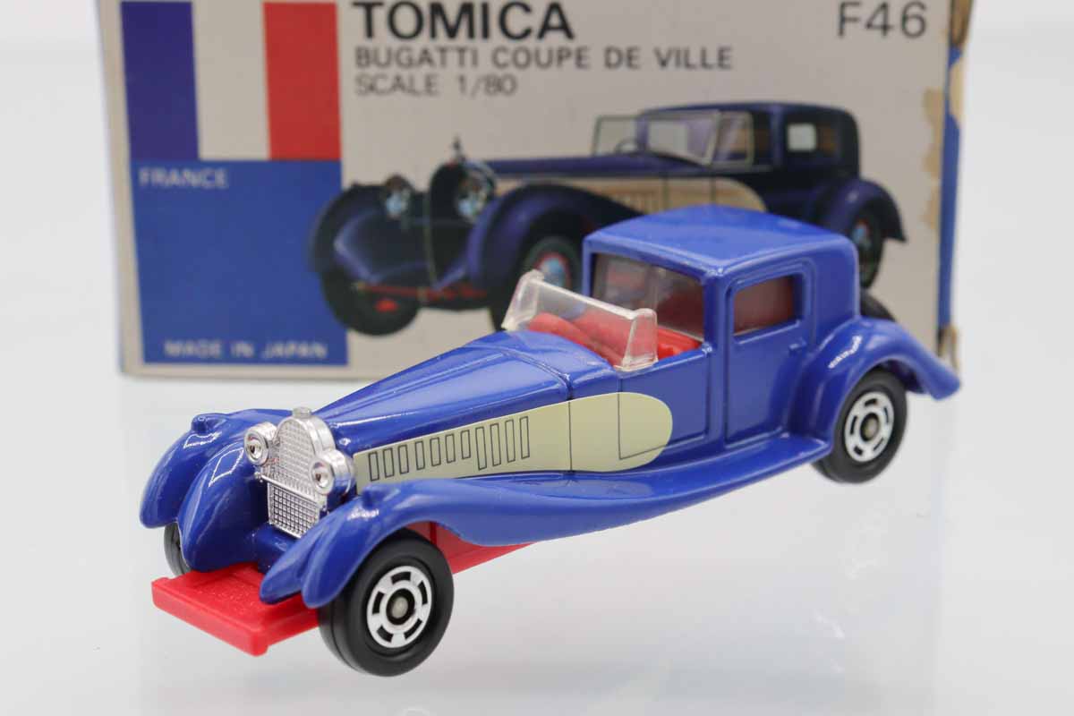 ミニカーショップ ケンボックス トミカ 青箱☆F46☆ブガッティ