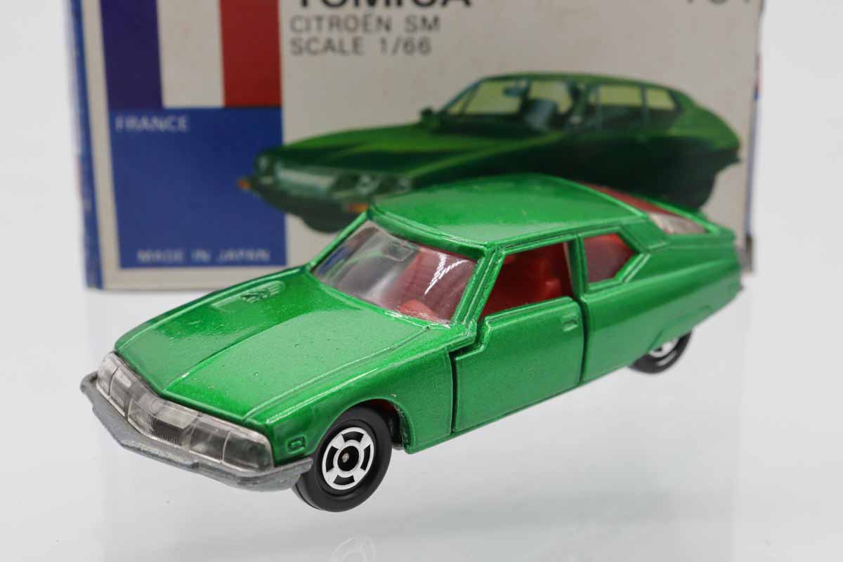 2025年 お歳暮・冬ギフト特集 ミニカーショップ ケンボックス 青箱☆F34☆シトロエンSM トミカ ミニカー