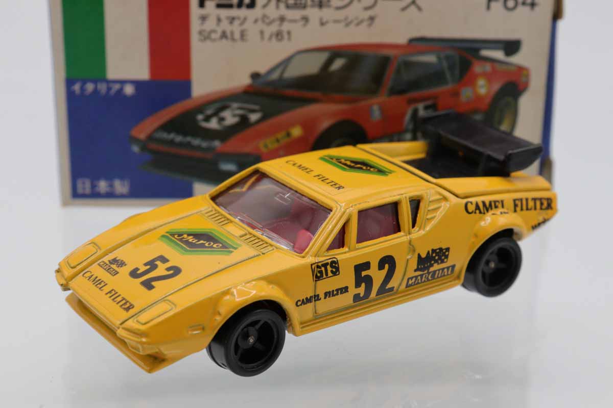トミカ 外国車シリーズ F64 デトマソ パンテーラ レーシング