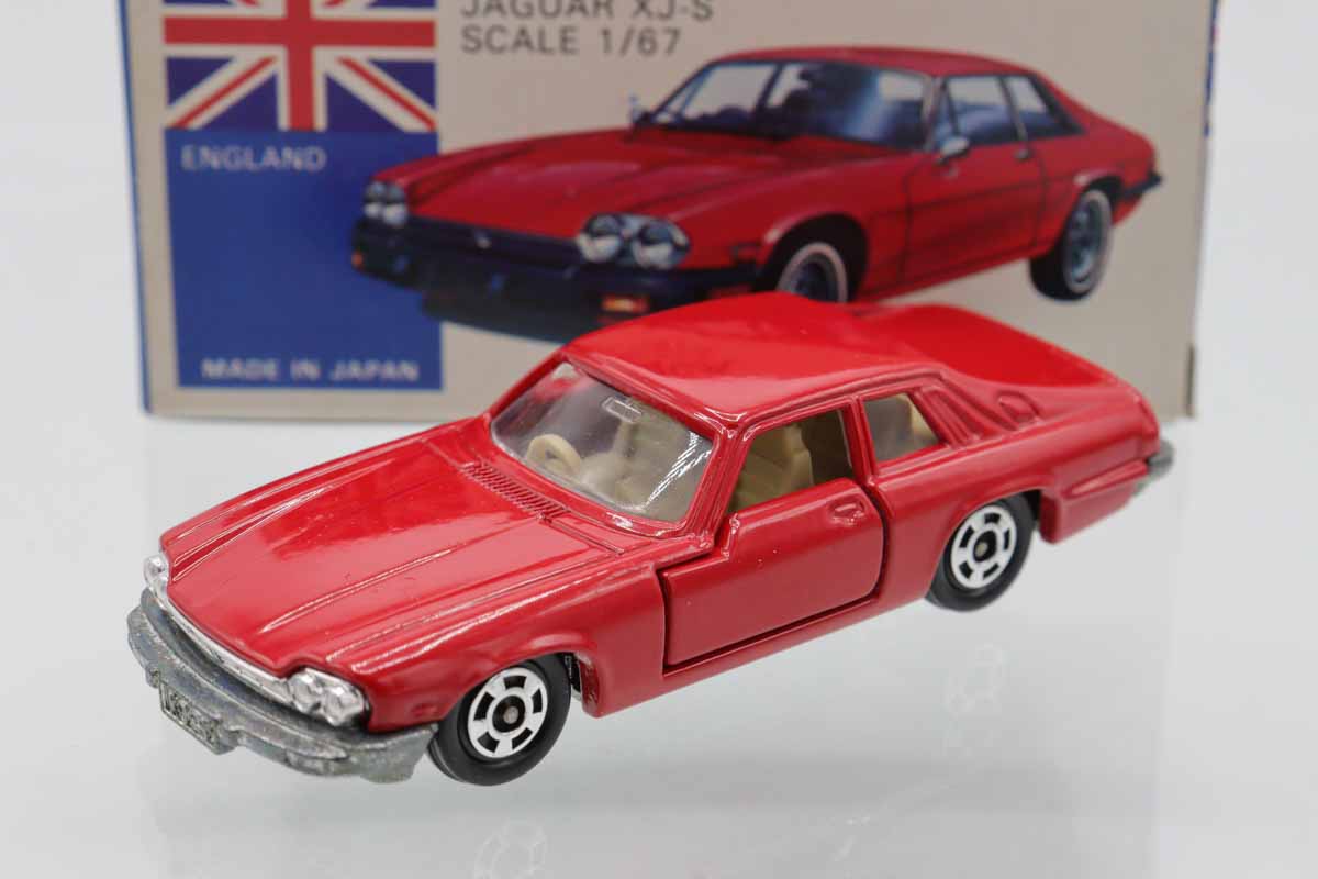 ミニカーショップ ケンボックス トミカ 青箱☆F68☆ジャガーXJ-S