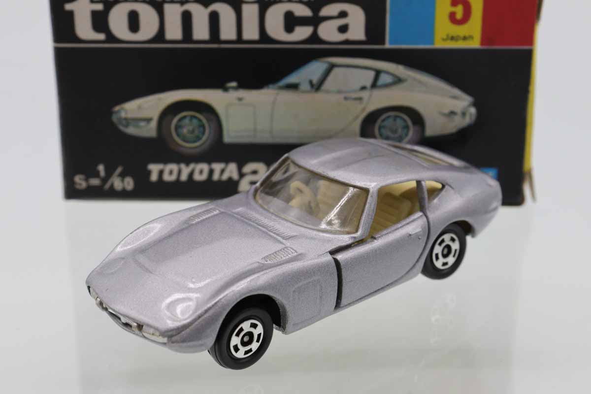 TOMICA　トミカ　トヨタ2000GT　銀色　1Aホイール　箱付き ミニカーショップグローバル - トミカ 5 トヨタ 2000GT 【1Aホイール】