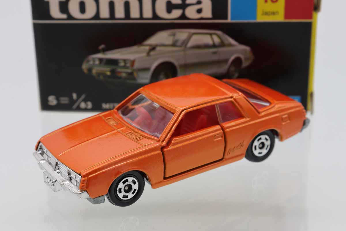 トミカ ギャランラムダ2000GSR【黒箱・日本製】 ミニカーショップ ケンボックス トミカ 黒箱☆18☆三菱ギャラン