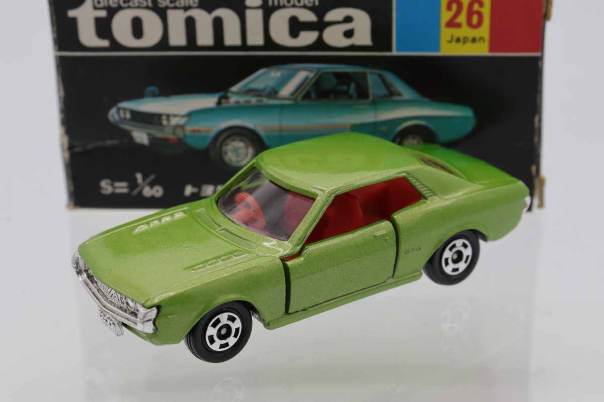 ミニカーショップ ケンボックス トミカ 黒箱☆26☆トヨタセリカ